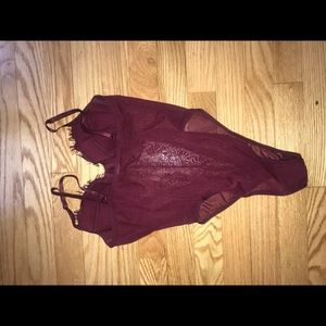 Red Bodysuit